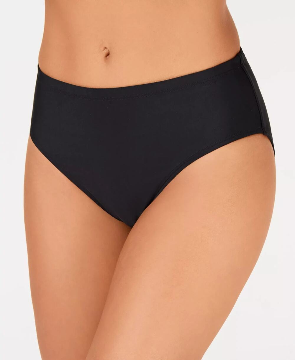 Island Escape Bikini Bottoms Black Size 12 0453